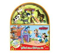 In fattoria. Mickey & friends. Maxi libro gioca kit. Ediz. a colori. Con 10 figurine 3D