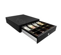 IN FERRO PORTASOLDI RENDIRESTO PER REGISTRATORE DI CASSA ATTACCO RJ MISURA 37 X 41 X 10 COLORE NERO