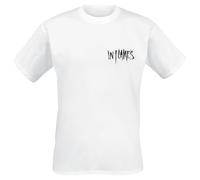 In Flames Countdown Uomo T-Shirt Bianco XL 100% Cotone Regular