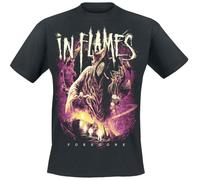 In Flames Foregone Space Uomo T-Shirt Nero 100% Cotone Regular