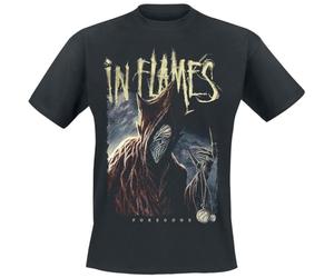 In Flames Foregone Uomo T-Shirt Nero 100% Cotone Regular