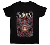 in Flames Ghost in My Head Band Logo T Shirt