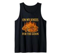 in Ginocchio per Lo Scherzo Divertente del Granchio del Meme Brainrot Gen Z Goon Canotta