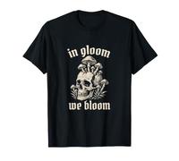 in Gloom Noi Bloom Goth Maglietta