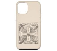 In Hoc Signo Vinces Agnello di Dio In questo segno Conquista Custodia per iPhone 12/12 Pro