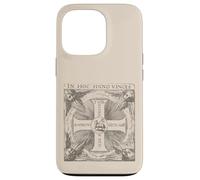 In Hoc Signo Vinces Agnello di Dio In questo segno Conquista Custodia per iPhone 13 Pro