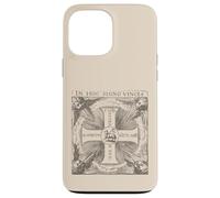 In Hoc Signo Vinces Agnello di Dio In questo segno Conquista Custodia per iPhone 13 Pro Max