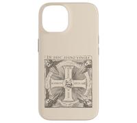 In Hoc Signo Vinces Agnello di Dio In questo segno Conquista Custodia per iPhone 14