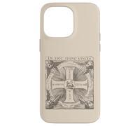 In Hoc Signo Vinces Agnello di Dio In questo segno Conquista Custodia per iPhone 14 Pro Max