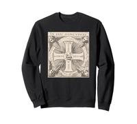 in Hoc Signo Vinces Agnello di Dio in Questo Segno Conquista Felpa