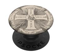 In Hoc Signo Vinces Agnello di Dio In questo segno Conquista PopSockets PopGrip Adesivo