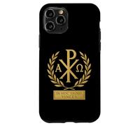 IN HOC SIGNO VINCES - Chi Rho Simbolo dei Cavalieri Templari Custodia per iPhone 11 Pro
