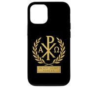 IN HOC SIGNO VINCES - Chi Rho Simbolo dei Cavalieri Templari Custodia per iPhone 12/12 Pro