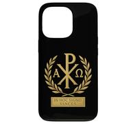 IN HOC SIGNO VINCES - Chi Rho Simbolo dei Cavalieri Templari Custodia per iPhone 13 Pro