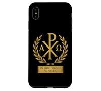 IN HOC SIGNO VINCES - Chi Rho Simbolo dei Cavalieri Templari Custodia per iPhone XS Max