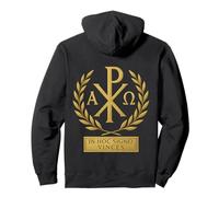 in HOC SIGNO VINCES - Simbolo dei Cavalieri Templari - Chi Felpa con Cappuccio