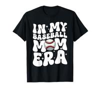 In Il Mio Baseball Mamma Era Groovy Baseball Mamma Giorno Di Gioco Mamma Maglietta