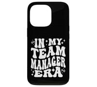 In Il mio Team Manager Era Sport Mamma Coordinatore Vita Custodia per iPhone 13 Pro