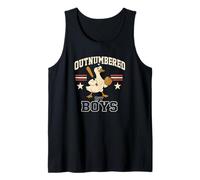 in inferiorità numerica dalla Mamma dei Ragazzi Funny Duck Che Gioca a Baseball, Amante del Baseball Canotta