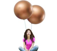 IN-JOOYAA Palloncini da 61 cm, 9 palloncini grandi, 61 cm, dorati, per matrimoni, feste di compleanno, decorazioni (oro)