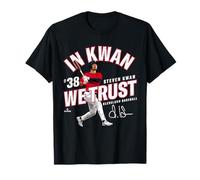 In Kwan We Trust Steven Kwan Cleveland Baseball MLBPA Maglietta