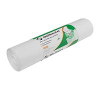 in LDPE, Materiale 1A, 80 L, Adatto per Cesti Metallici, Bianco, 50 Pezzi/Rotolo