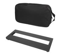 In lega di alluminio Effetto Chitarra Pedale Board Holder Piastra Portatile Effetti Stand Grande Chitarra Pedale Board Con Borsa per il