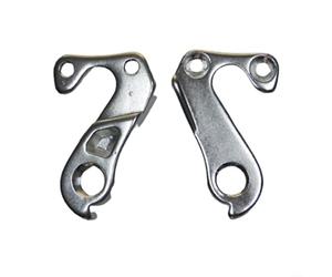 In lega di alluminio per bicicletta, cambio posteriore, supporto per ingranaggi, colore argento, per Spicy Zesty Raid X-Control con 2 viti per riparazione e manutenzione della mountain bike