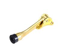 In lega di zinco calciato giù fermaporta domestico muto supporto a pavimento base ispessita arresto invisibile tappo montato porta