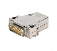 In lega di zinco DB25 Top Exit Metal Housing con connettore maschio,