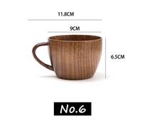 IN Legno Birra Coppa Boccale Caffè Tè Mug Viaggio Escursioni Cucina Tavola