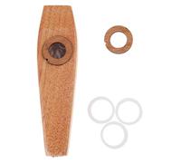 In legno con pellicole Chitarra Ukulele Accompagnamento Orff Strumenti Flauto Armoniche per gli amanti della musica Kazoo in legno per adulti Bambini Flauto Armoniche per bambini Adulti Professionale