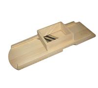 IN LEGNO, GRATTUGIA, AFFETTATRICE PER VERDURE, FRUTTA, CAVOLO, 54 CM