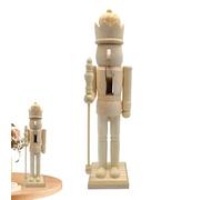 in legno incompiuto - per dipingere unico, Soldato in Noce | Burattino Re Soldato Decorazione, Decorazione Creativa Regalo in