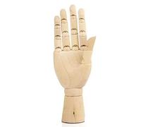 IN Legno Mano Modello Mano Statuine Girevole Giunto da Disegno Schizzo Manichino