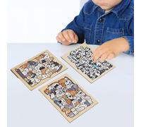 in legno, ornamenti fatti a mano, giochi per famiglie per il