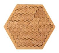 In Legno per Adulti - 14,7x14,7x0,8 Cm Giocattoli per Bambini E Ragazze | Educativo, Giocattolo, Gioco Di Apprendimento Cooperativo, Tavola Di Puzzle In Legno Dur