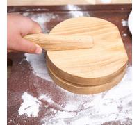 IN Legno Stampo per Pasta Pressa Maker Skin Wrap Ravioli Tortilla Pressione Tool