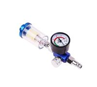 In-line Oil Water Separator Filter Separator Air Regulator Pressure Gauge Adapter For Air Tool