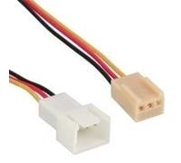 In linea - lasciando il cavo per alimentazione di tensione di prestito - molex 3 -pin (m) - a - molex 3 -poly (w) - 30 cm (3332
