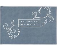In Loving Memory Funeral Blue Guest Book-Peter Pauper Press, Inc.-Copertina rigi