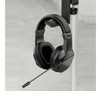 In Magazzino Calda Attraverso I Confini Computer Desktop da Gioco Cuffie, Cuffie da Gioco Cablate da 3,5 mm con Illuminazione per Live Streaming, Adatte per il Gioco GeometricoABS