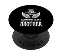 In memoria del fratello angelo cielo PopSockets PopGrip Adesivo