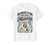 in Memoria di Un Grande Cane, Beagle Pet Loss Maglietta