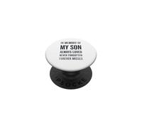 In Memory My Son Always Loved Never Forgotten Forever Missed PopSockets PopGrip Adesivo