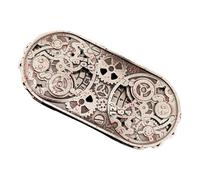 in metallo, 2 cm, rotanti, in lega di alluminio, design elegante e durevole, ideale per decorazioni per la casa, feste, viaggi e gruppi