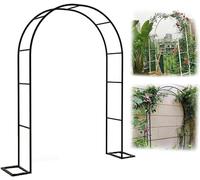 In metallo resistente agli agenti atmosferici con struttura in acciaio da giardino, utilizzato for piante rampicanti, da giardino con padiglione con struttura ad albero indipendente(W1.4M*H2.3M)