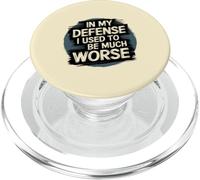 In mia difesa ero molto peggio divertente auto-crescita PopSockets PopGrip per MagSafe