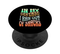 In mia difesa ho finito gli snack PopSockets PopGrip Intercambiabile