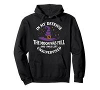 in mia Difesa la Luna Era Una Strega Senza supervisione Felpa con Cappuccio